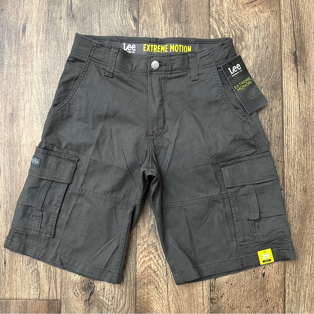 Lee Extrinsic Motion Cargo Shorts Men’s Size 29 Dark Gray